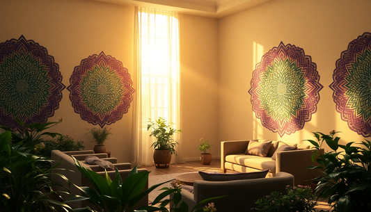 Elevate Your Space: Infusing Spiritual Serenity with Mandala Designs