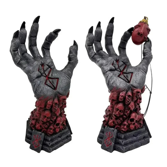 Gothic Witch's Hand Wall Hook – Resin Ornament for Keys, Bags & Mystical Wall Decor